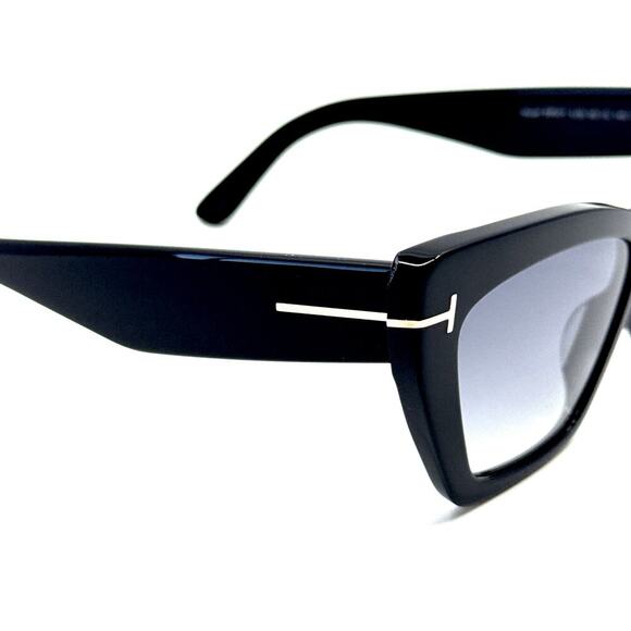 New, TOM FORD Wyatt Sunglasses TF871 01B Authentic - Picture 6 of 12